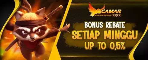 Cashback Rebate Slot 0.5% promotion banner